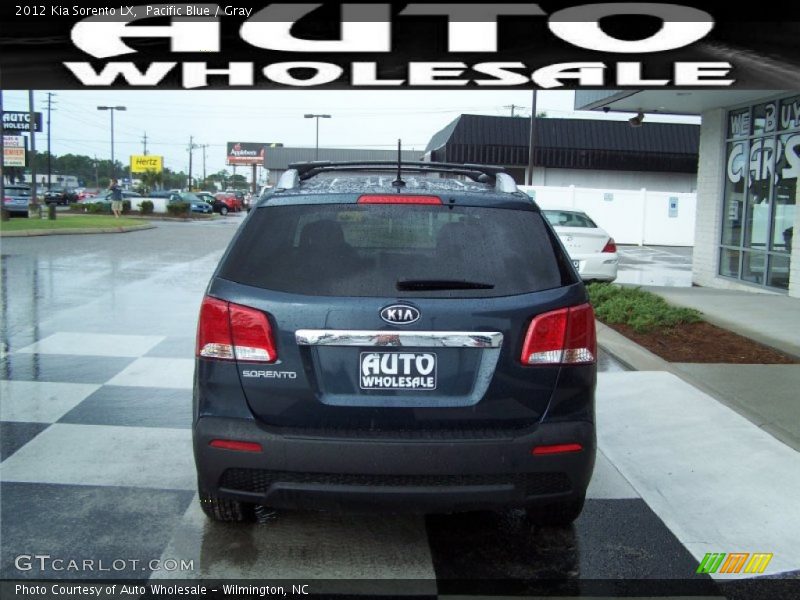 Pacific Blue / Gray 2012 Kia Sorento LX