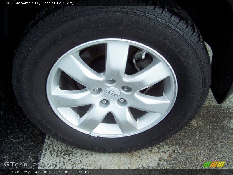 Pacific Blue / Gray 2012 Kia Sorento LX