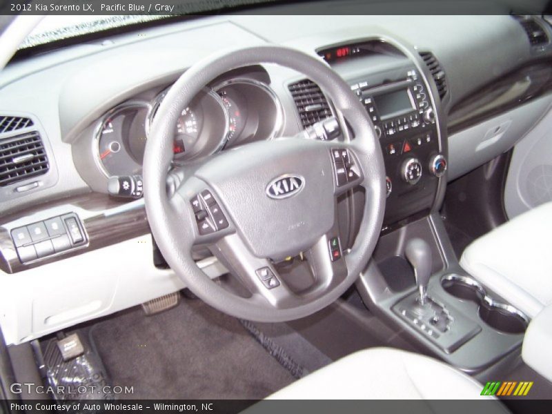 Pacific Blue / Gray 2012 Kia Sorento LX