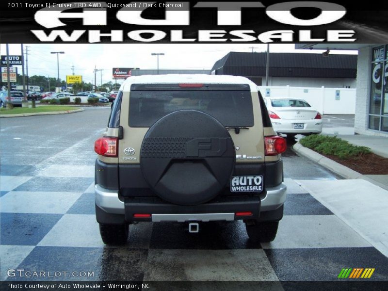 Quicksand / Dark Charcoal 2011 Toyota FJ Cruiser TRD 4WD