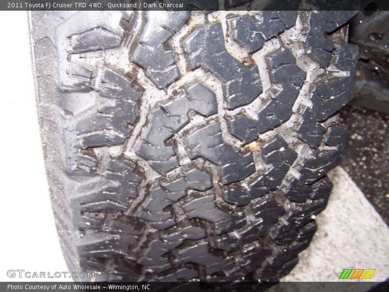 Quicksand / Dark Charcoal 2011 Toyota FJ Cruiser TRD 4WD