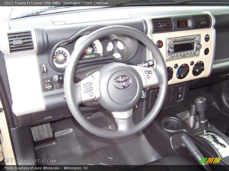 Quicksand / Dark Charcoal 2011 Toyota FJ Cruiser TRD 4WD