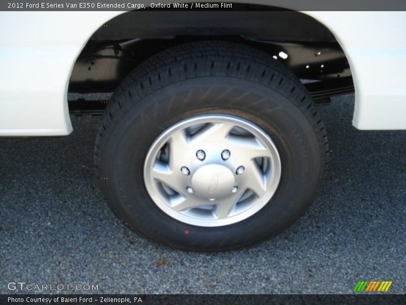 Oxford White / Medium Flint 2012 Ford E Series Van E350 Extended Cargo