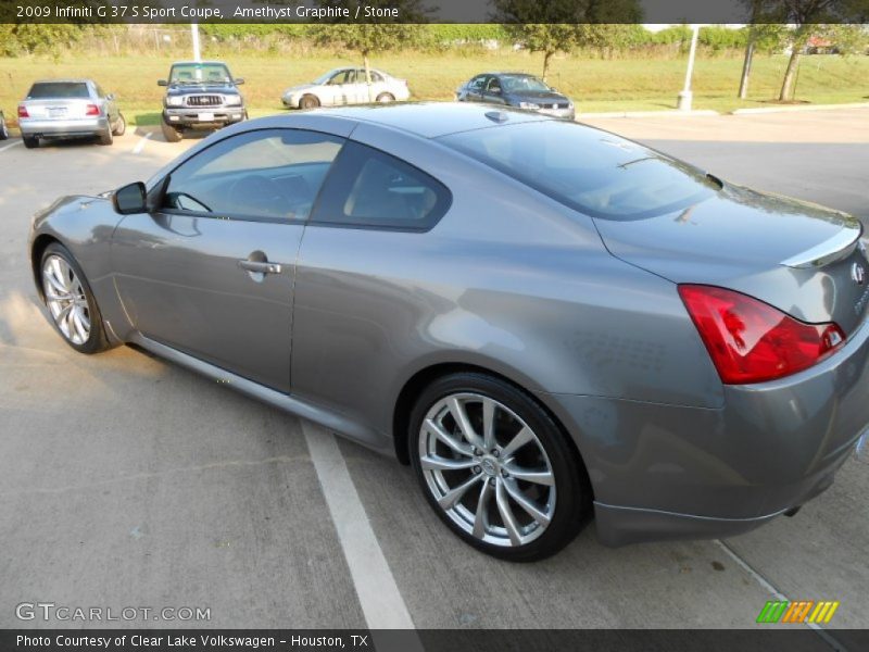 Amethyst Graphite / Stone 2009 Infiniti G 37 S Sport Coupe