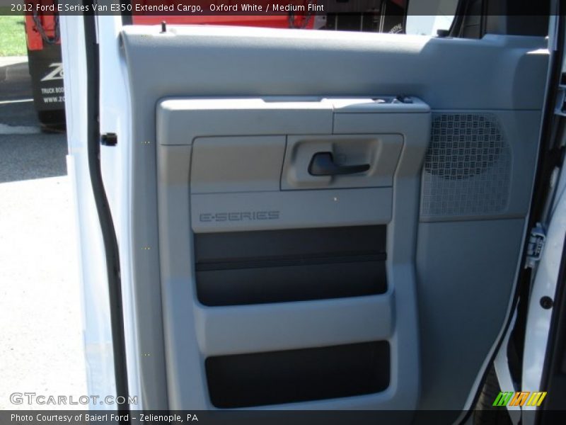 Oxford White / Medium Flint 2012 Ford E Series Van E350 Extended Cargo
