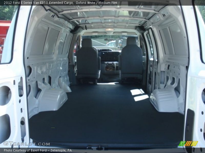 Oxford White / Medium Flint 2012 Ford E Series Van E350 Extended Cargo
