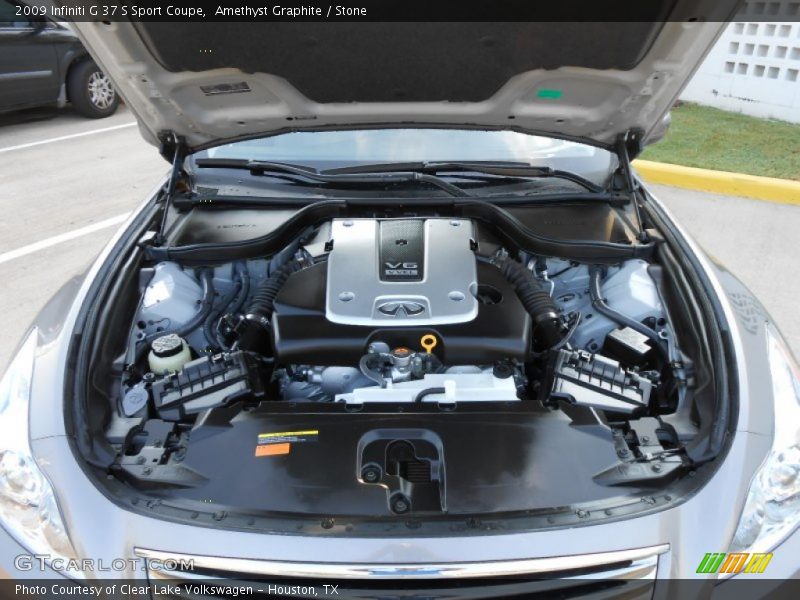 Amethyst Graphite / Stone 2009 Infiniti G 37 S Sport Coupe