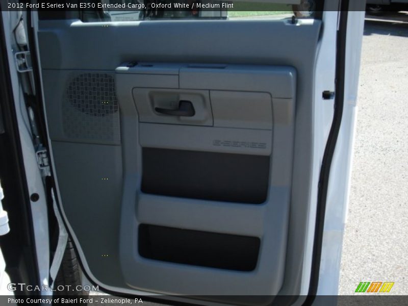 Oxford White / Medium Flint 2012 Ford E Series Van E350 Extended Cargo