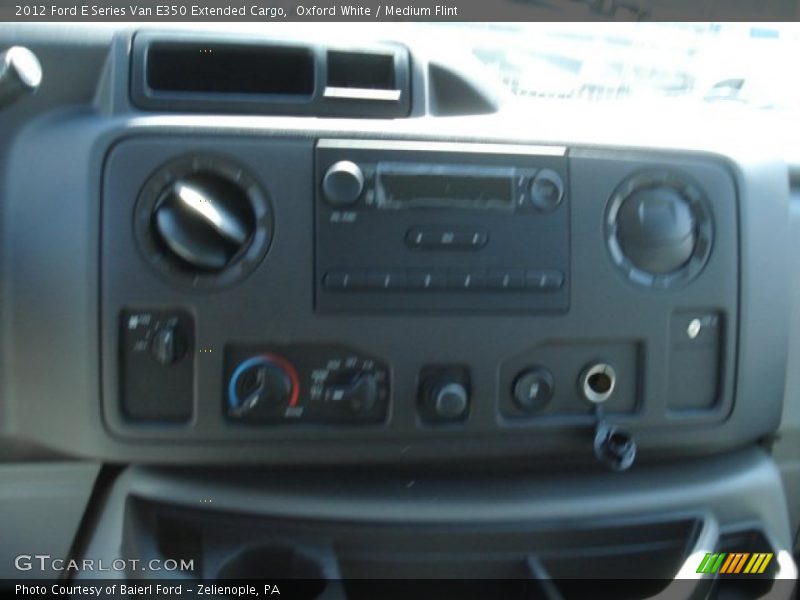 Oxford White / Medium Flint 2012 Ford E Series Van E350 Extended Cargo