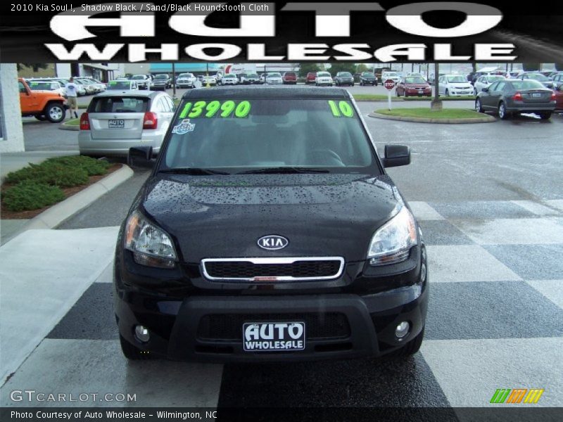 Shadow Black / Sand/Black Houndstooth Cloth 2010 Kia Soul !