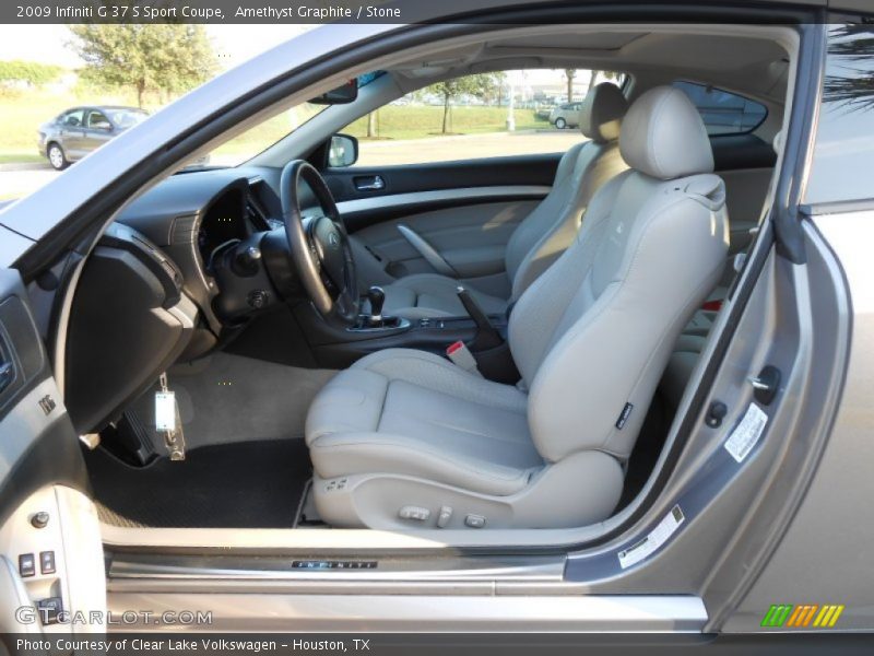 Amethyst Graphite / Stone 2009 Infiniti G 37 S Sport Coupe