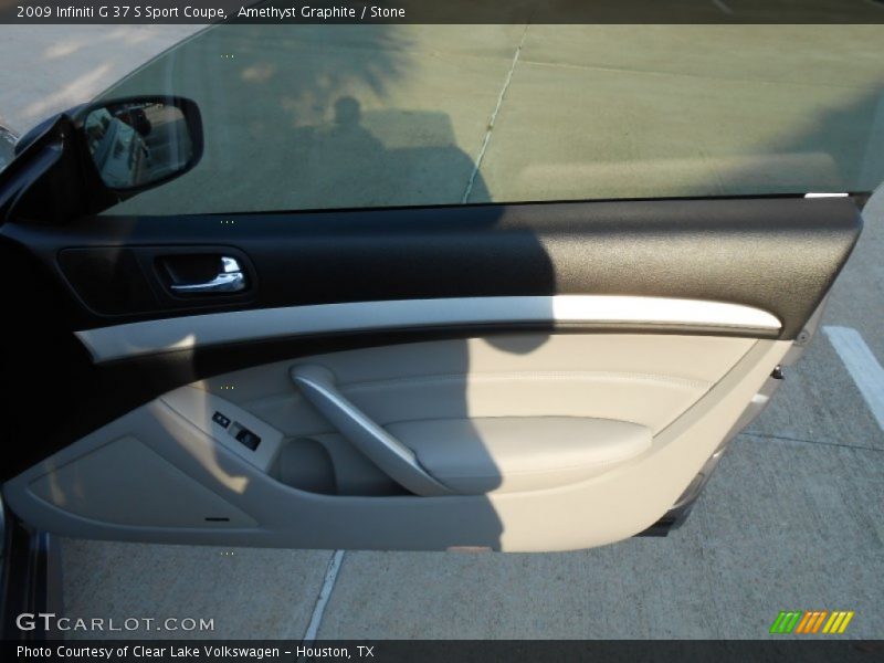 Amethyst Graphite / Stone 2009 Infiniti G 37 S Sport Coupe