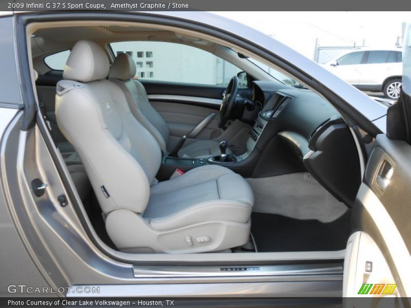 Amethyst Graphite / Stone 2009 Infiniti G 37 S Sport Coupe