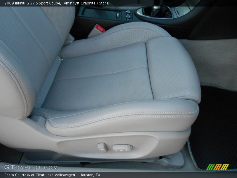 Amethyst Graphite / Stone 2009 Infiniti G 37 S Sport Coupe