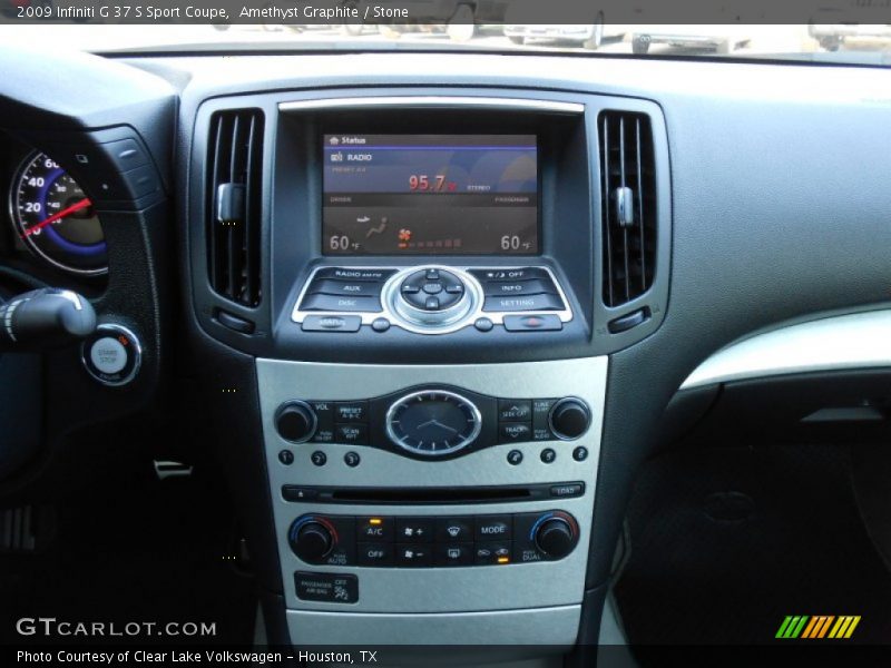 Amethyst Graphite / Stone 2009 Infiniti G 37 S Sport Coupe