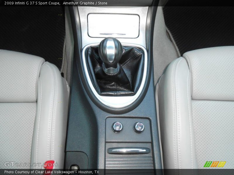 Amethyst Graphite / Stone 2009 Infiniti G 37 S Sport Coupe