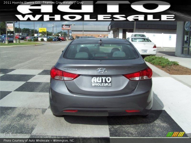 Titanium Gray Metallic / Gray 2011 Hyundai Elantra GLS