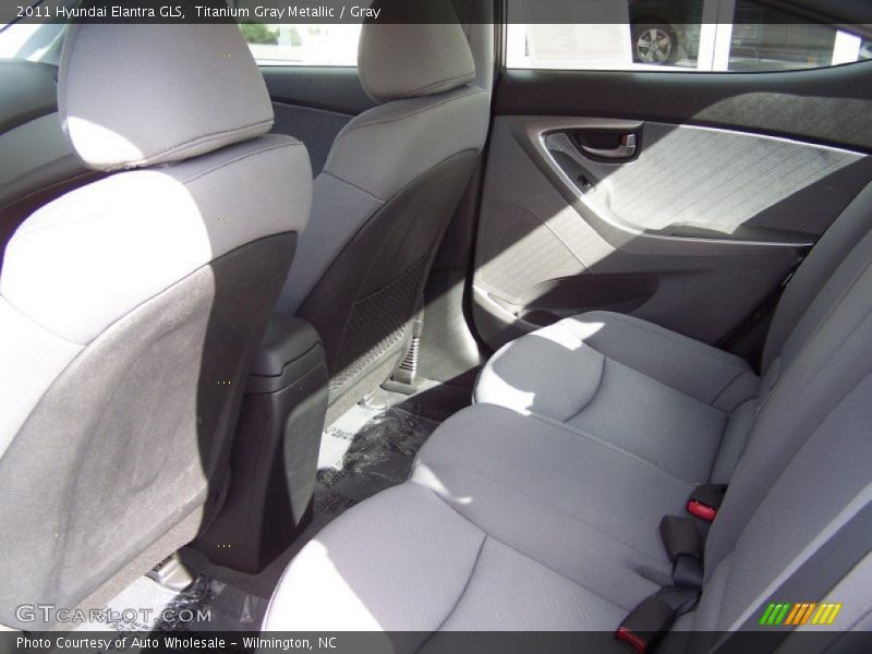 Titanium Gray Metallic / Gray 2011 Hyundai Elantra GLS