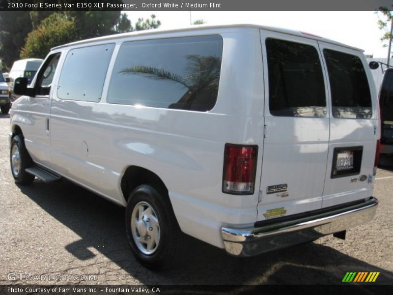 Oxford White / Medium Flint 2010 Ford E Series Van E150 XLT Passenger
