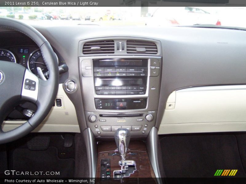Cerulean Blue Mica / Light Gray 2011 Lexus IS 250