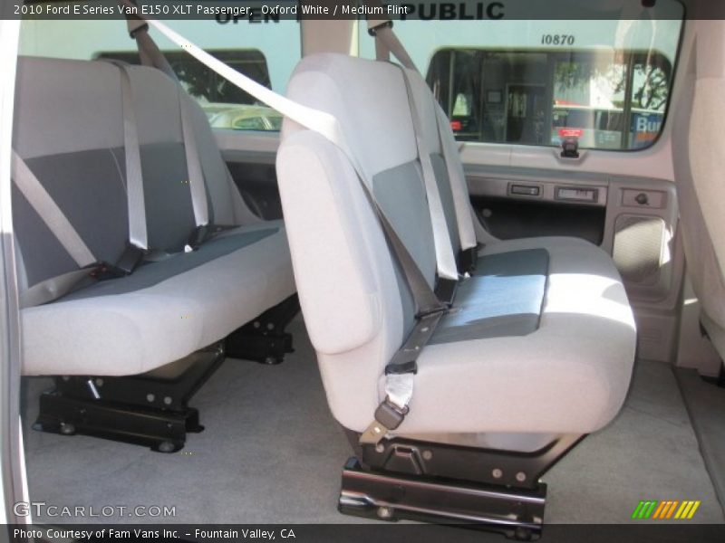 Oxford White / Medium Flint 2010 Ford E Series Van E150 XLT Passenger