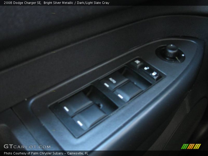 Bright Silver Metallic / Dark/Light Slate Gray 2008 Dodge Charger SE