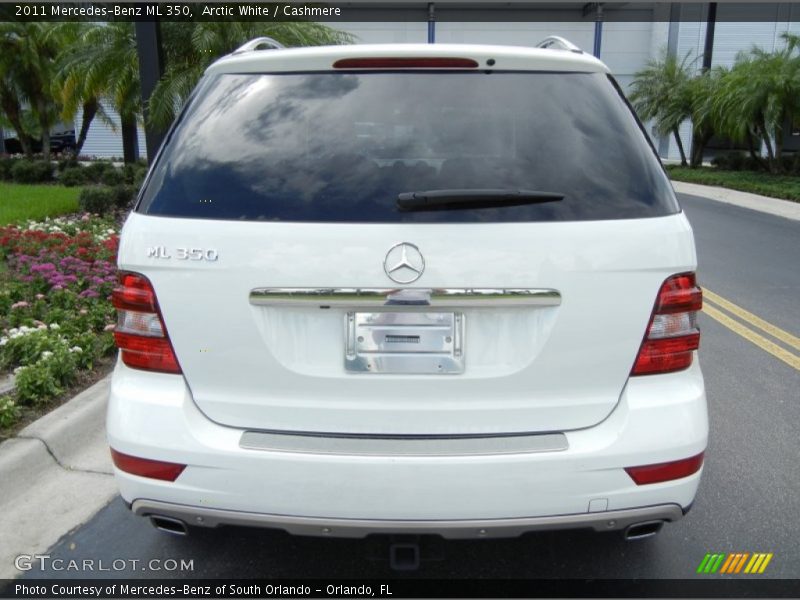 Arctic White / Cashmere 2011 Mercedes-Benz ML 350