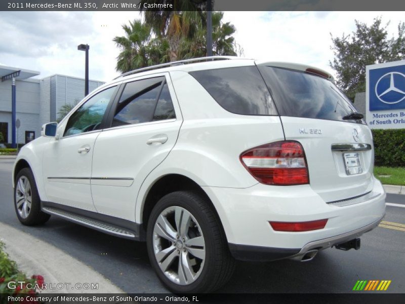 Arctic White / Cashmere 2011 Mercedes-Benz ML 350