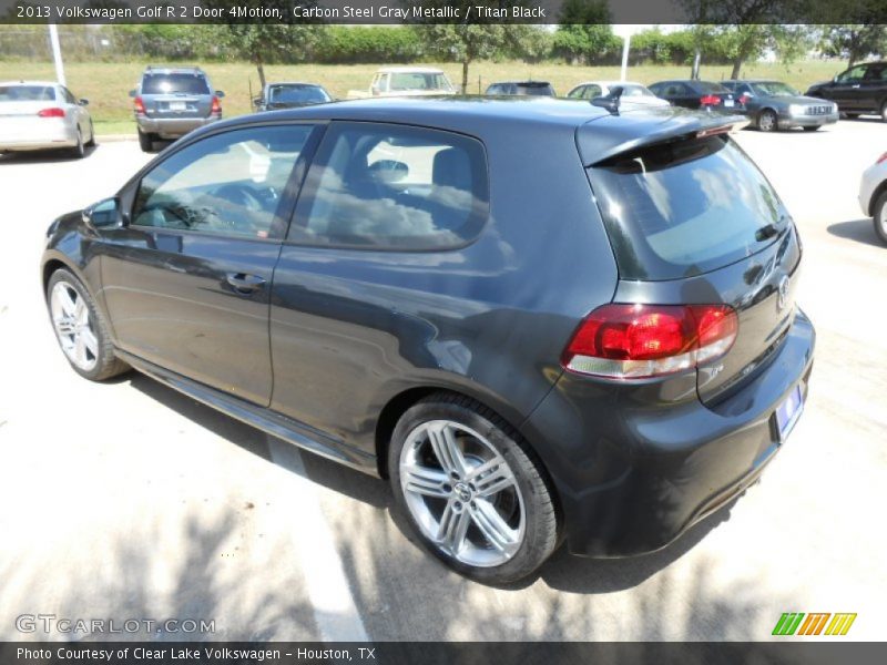 Carbon Steel Gray Metallic / Titan Black 2013 Volkswagen Golf R 2 Door 4Motion