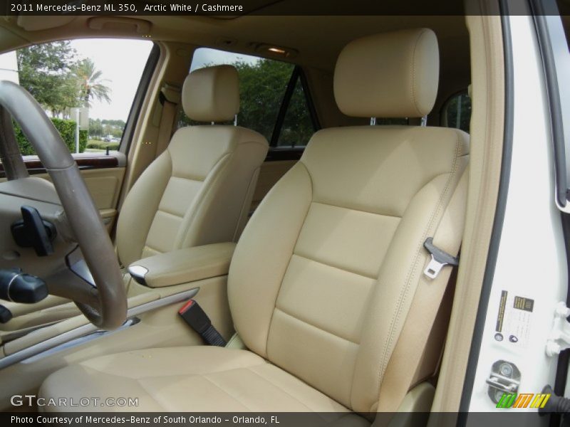 Arctic White / Cashmere 2011 Mercedes-Benz ML 350