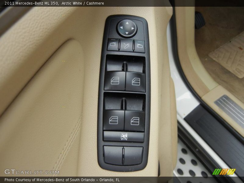 Arctic White / Cashmere 2011 Mercedes-Benz ML 350