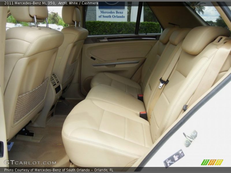 Arctic White / Cashmere 2011 Mercedes-Benz ML 350