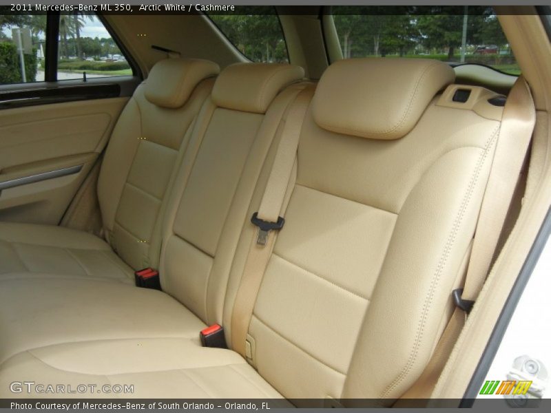 Arctic White / Cashmere 2011 Mercedes-Benz ML 350