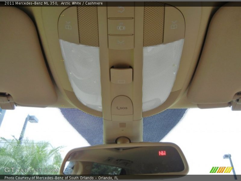 Arctic White / Cashmere 2011 Mercedes-Benz ML 350