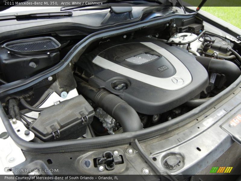 Arctic White / Cashmere 2011 Mercedes-Benz ML 350