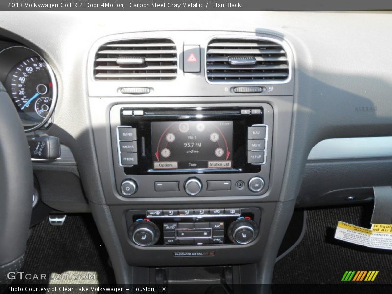Controls of 2013 Golf R 2 Door 4Motion