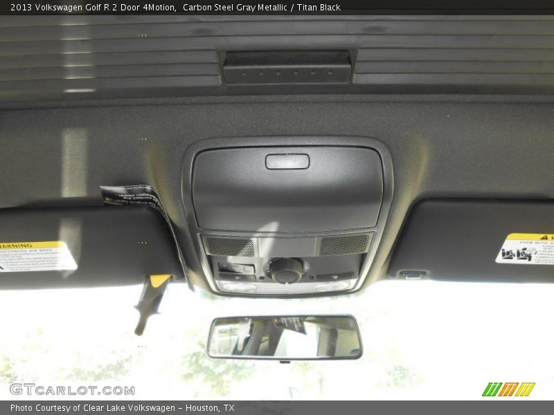 Carbon Steel Gray Metallic / Titan Black 2013 Volkswagen Golf R 2 Door 4Motion