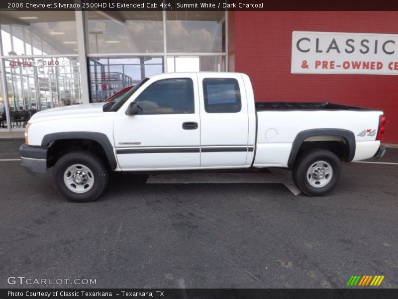 Summit White / Dark Charcoal 2006 Chevrolet Silverado 2500HD LS Extended Cab 4x4