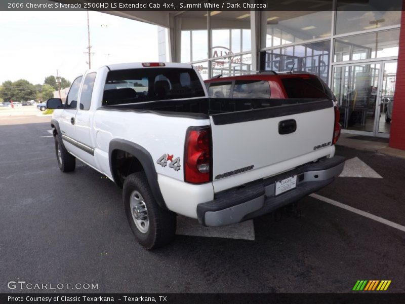 Summit White / Dark Charcoal 2006 Chevrolet Silverado 2500HD LS Extended Cab 4x4