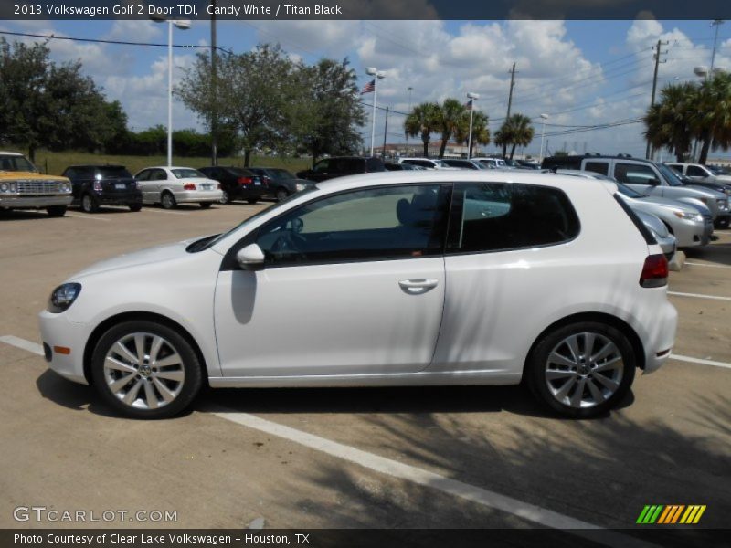 Candy White / Titan Black 2013 Volkswagen Golf 2 Door TDI