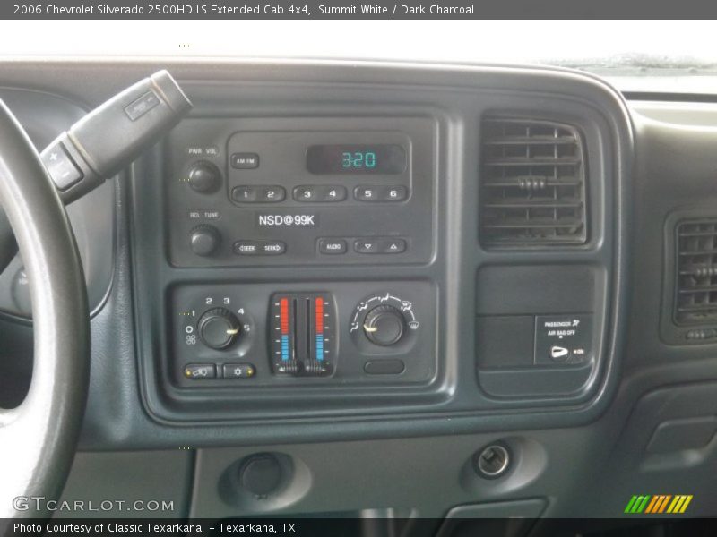 Summit White / Dark Charcoal 2006 Chevrolet Silverado 2500HD LS Extended Cab 4x4