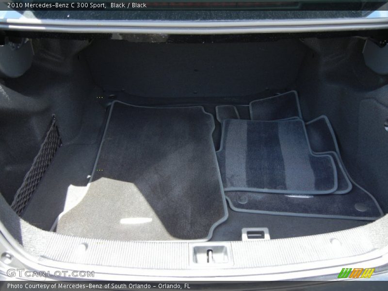 Black / Black 2010 Mercedes-Benz C 300 Sport