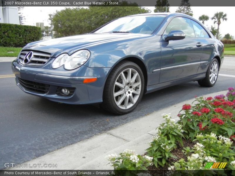 Front 3/4 View of 2007 CLK 350 Coupe