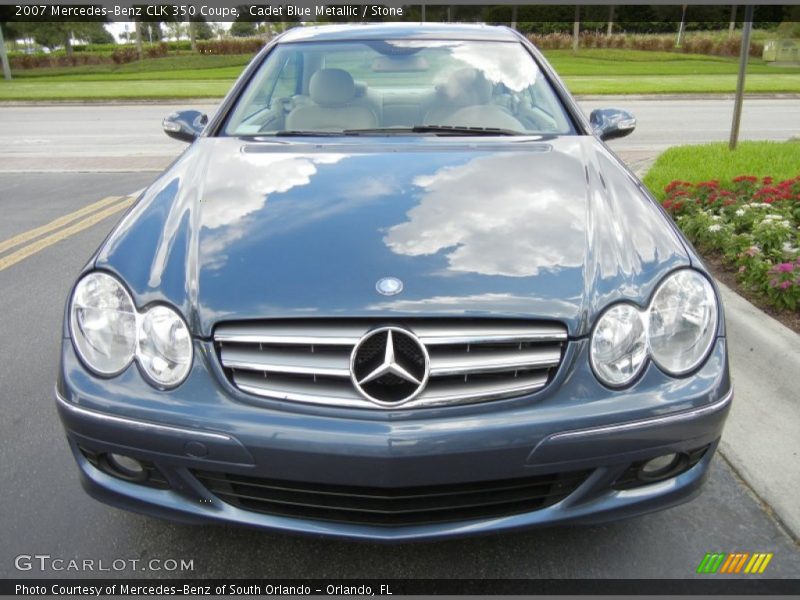  2007 CLK 350 Coupe Cadet Blue Metallic