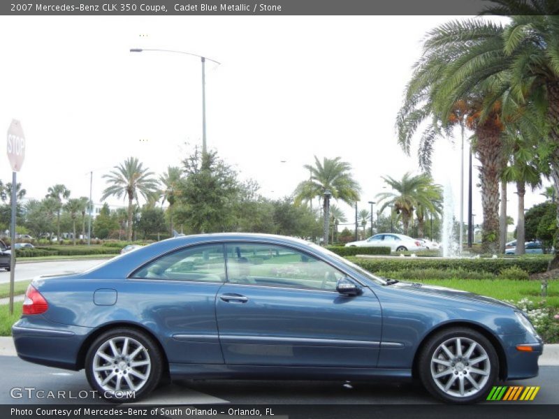  2007 CLK 350 Coupe Cadet Blue Metallic