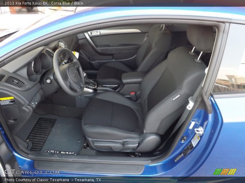  2013 Forte Koup EX Black Interior