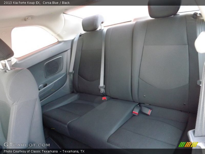 Rear Seat of 2013 Forte Koup EX