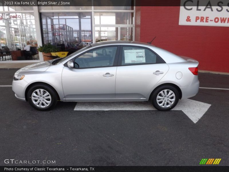 Bright Silver / Stone 2013 Kia Forte LX