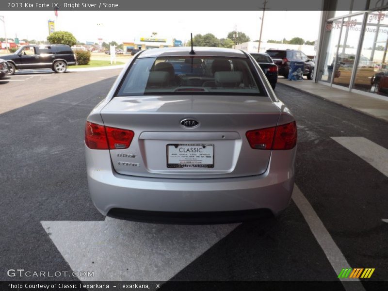 Bright Silver / Stone 2013 Kia Forte LX