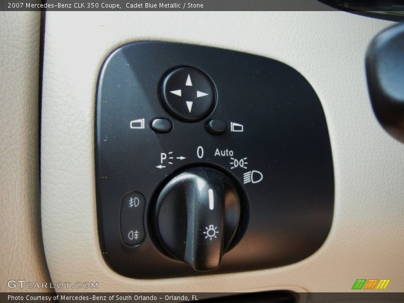 Controls of 2007 CLK 350 Coupe